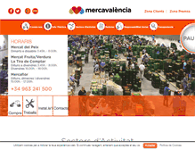 Tablet Screenshot of mercavalencia.es
